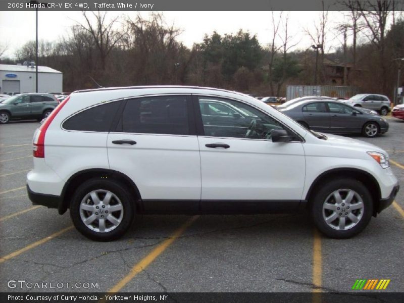 Taffeta White / Ivory 2009 Honda CR-V EX 4WD