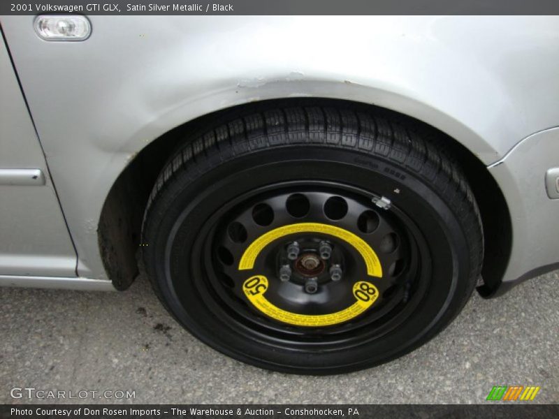 Satin Silver Metallic / Black 2001 Volkswagen GTI GLX