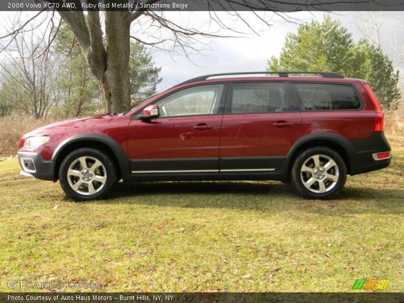  2008 XC70 AWD Ruby Red Metallic