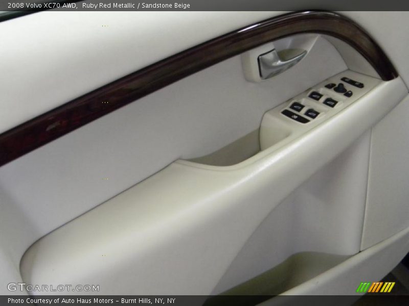 Ruby Red Metallic / Sandstone Beige 2008 Volvo XC70 AWD