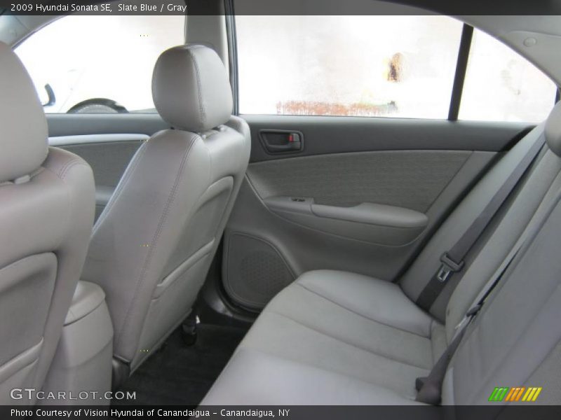  2009 Sonata SE Gray Interior