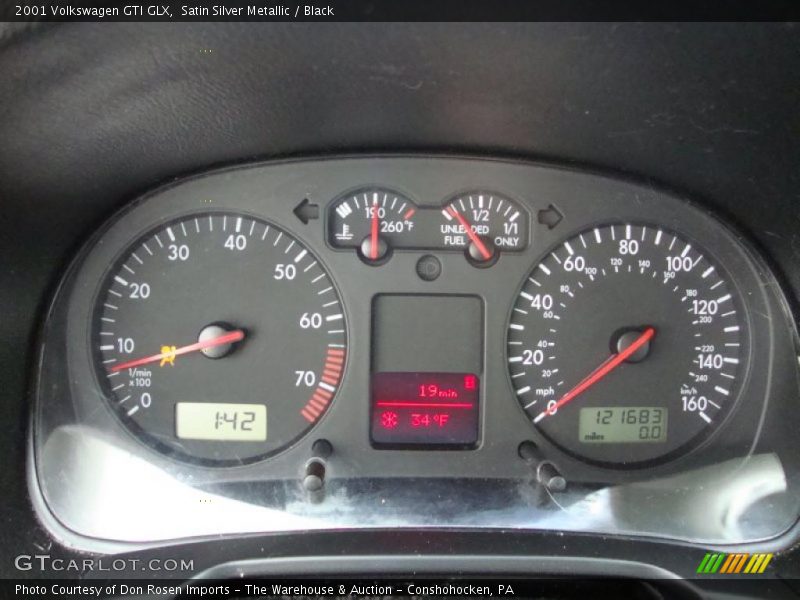  2001 GTI GLX GLX Gauges