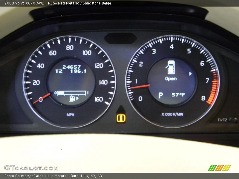  2008 XC70 AWD AWD Gauges