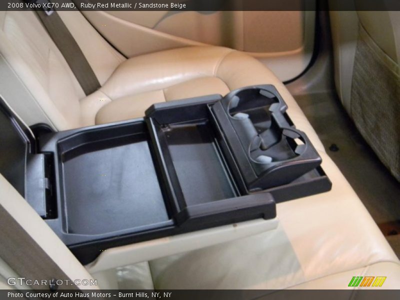 Ruby Red Metallic / Sandstone Beige 2008 Volvo XC70 AWD