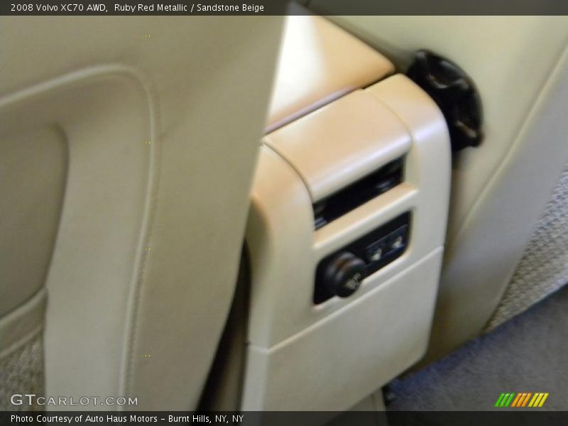 Ruby Red Metallic / Sandstone Beige 2008 Volvo XC70 AWD