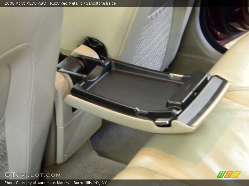 Ruby Red Metallic / Sandstone Beige 2008 Volvo XC70 AWD