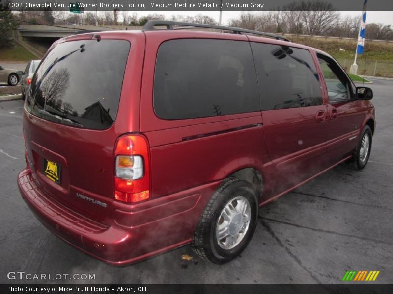 Medium Redfire Metallic / Medium Gray 2002 Chevrolet Venture Warner Brothers Edition