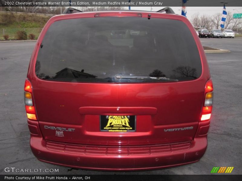 Medium Redfire Metallic / Medium Gray 2002 Chevrolet Venture Warner Brothers Edition