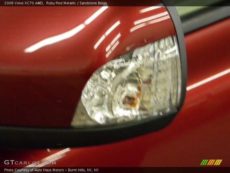 Ruby Red Metallic / Sandstone Beige 2008 Volvo XC70 AWD