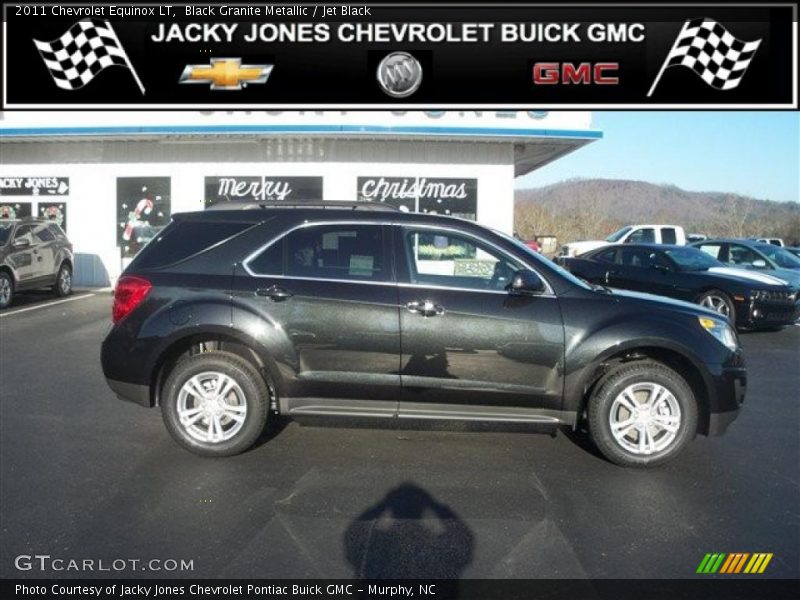 Black Granite Metallic / Jet Black 2011 Chevrolet Equinox LT