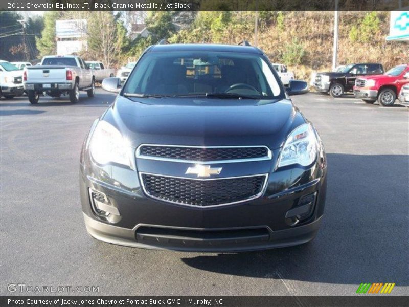 Black Granite Metallic / Jet Black 2011 Chevrolet Equinox LT