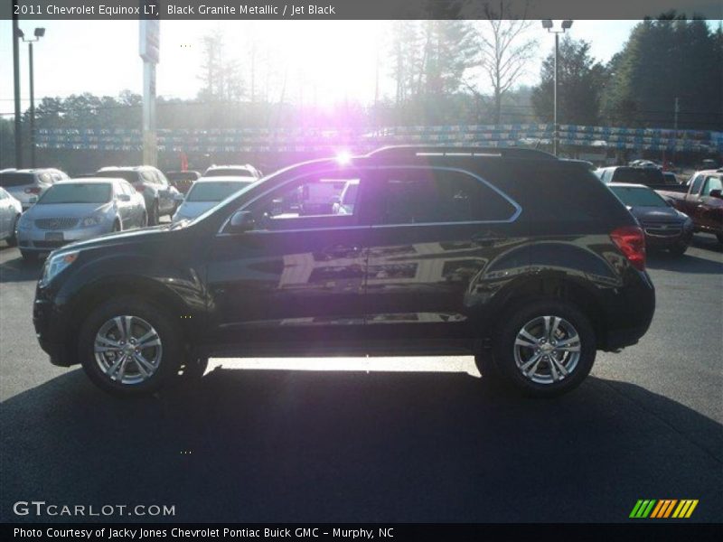 Black Granite Metallic / Jet Black 2011 Chevrolet Equinox LT