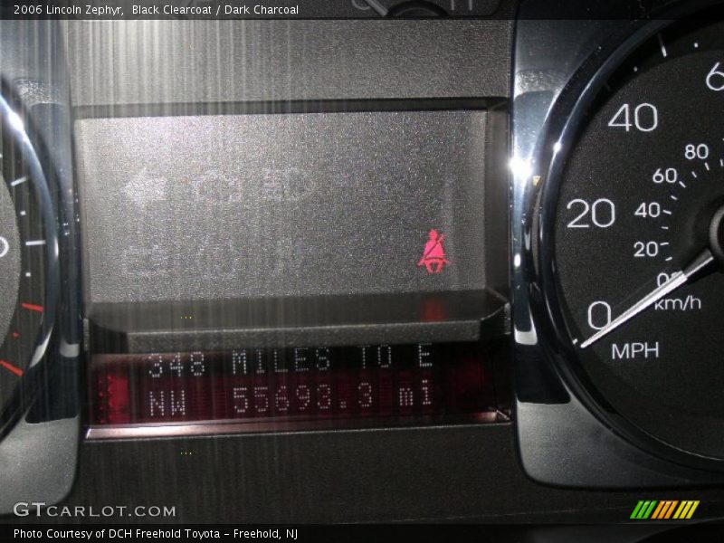 Black Clearcoat / Dark Charcoal 2006 Lincoln Zephyr