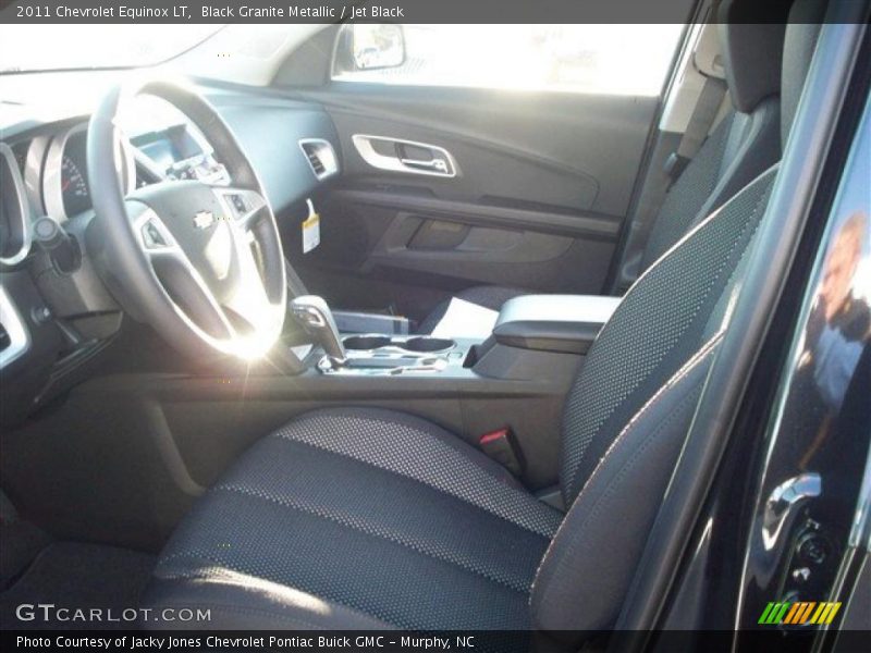 Black Granite Metallic / Jet Black 2011 Chevrolet Equinox LT