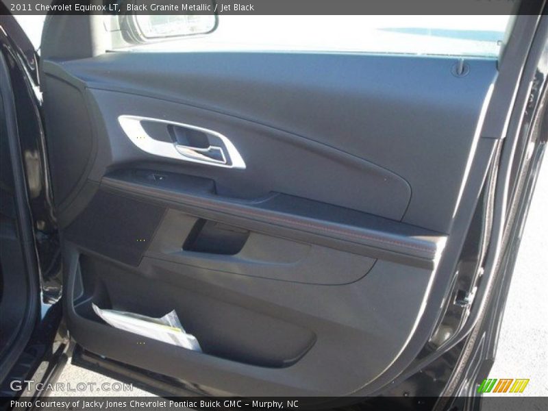 Black Granite Metallic / Jet Black 2011 Chevrolet Equinox LT