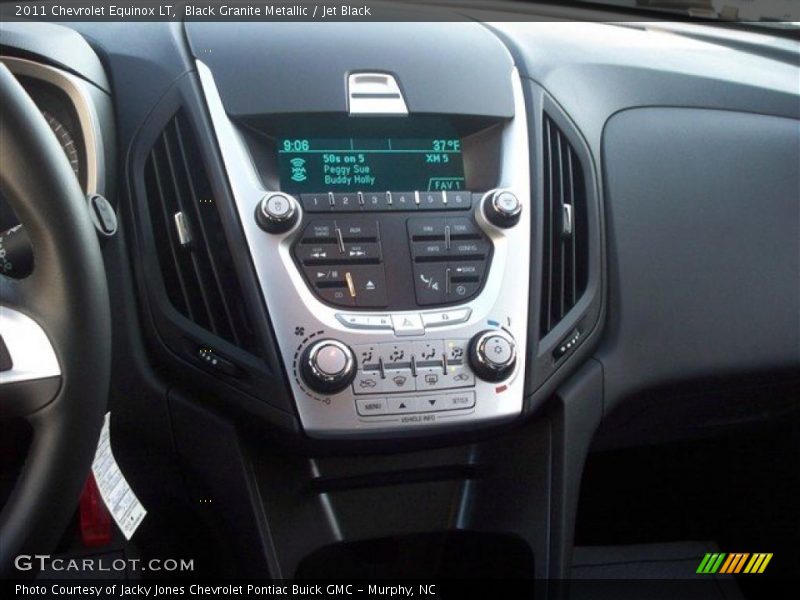 Black Granite Metallic / Jet Black 2011 Chevrolet Equinox LT