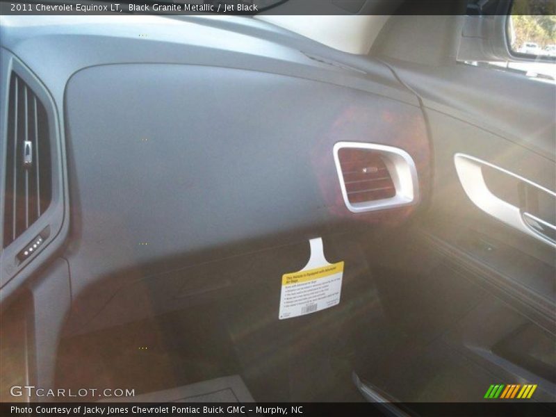 Black Granite Metallic / Jet Black 2011 Chevrolet Equinox LT
