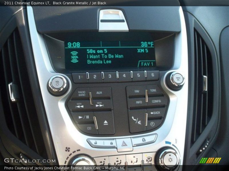 Black Granite Metallic / Jet Black 2011 Chevrolet Equinox LT