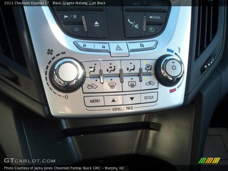 Black Granite Metallic / Jet Black 2011 Chevrolet Equinox LT