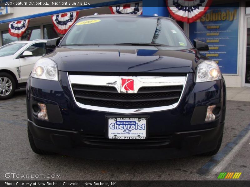 Midnight Blue / Black 2007 Saturn Outlook XE
