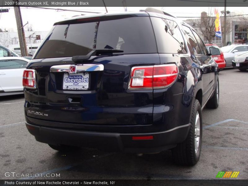 Midnight Blue / Black 2007 Saturn Outlook XE