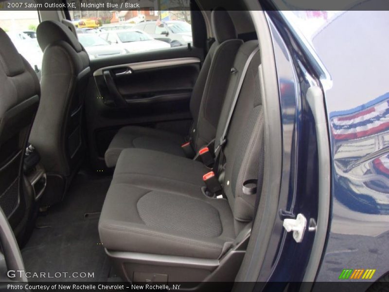 Midnight Blue / Black 2007 Saturn Outlook XE