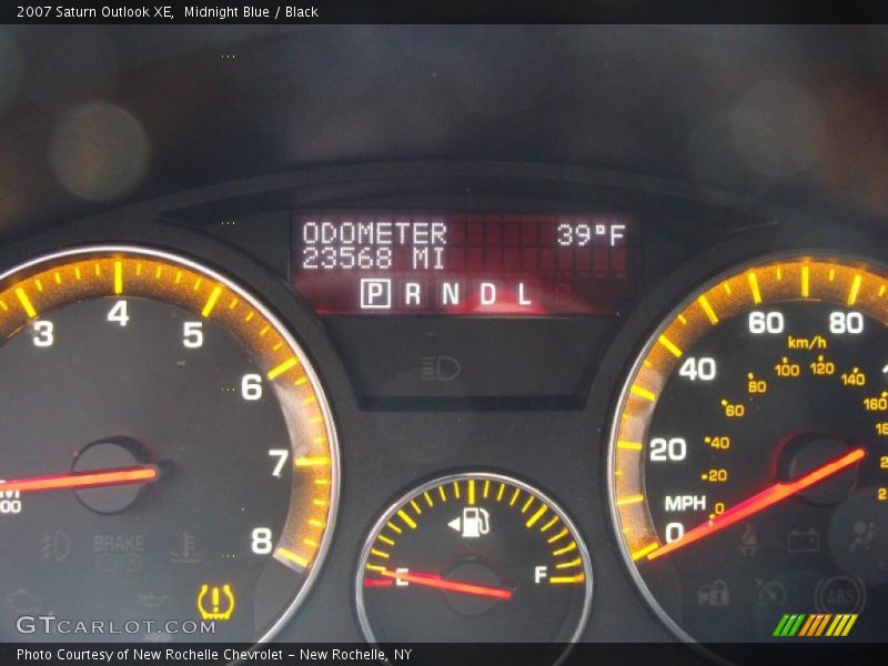 Midnight Blue / Black 2007 Saturn Outlook XE