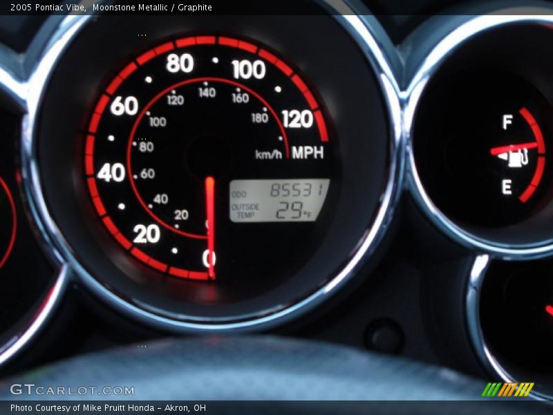 Moonstone Metallic / Graphite 2005 Pontiac Vibe