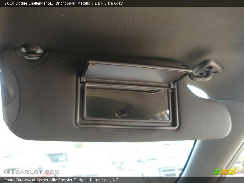 Bright Silver Metallic / Dark Slate Gray 2010 Dodge Challenger SE