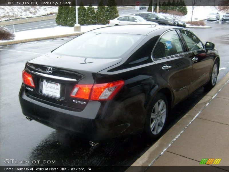 Black Onyx / Black 2007 Lexus ES 350
