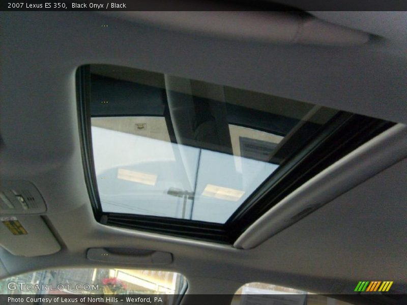 Black Onyx / Black 2007 Lexus ES 350