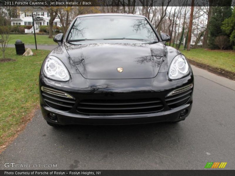 Jet Black Metallic / Black 2011 Porsche Cayenne S