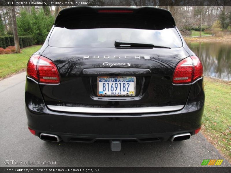 Jet Black Metallic / Black 2011 Porsche Cayenne S