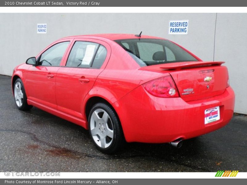 Victory Red / Gray 2010 Chevrolet Cobalt LT Sedan