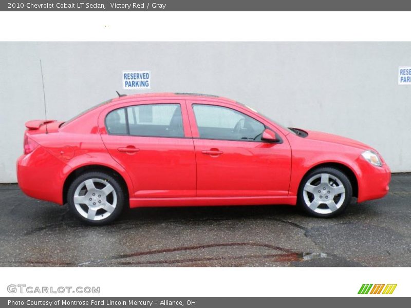 Victory Red / Gray 2010 Chevrolet Cobalt LT Sedan