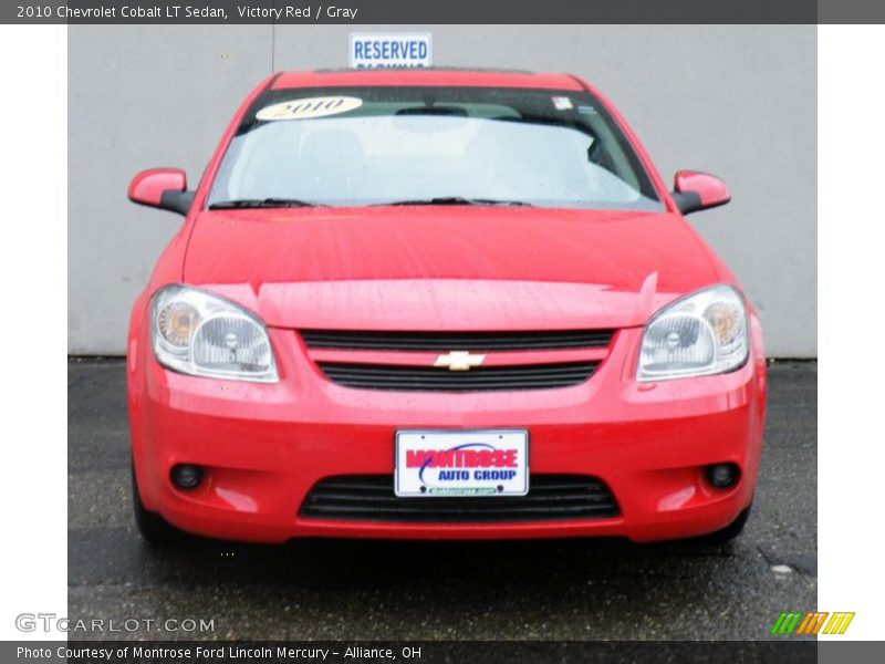 Victory Red / Gray 2010 Chevrolet Cobalt LT Sedan