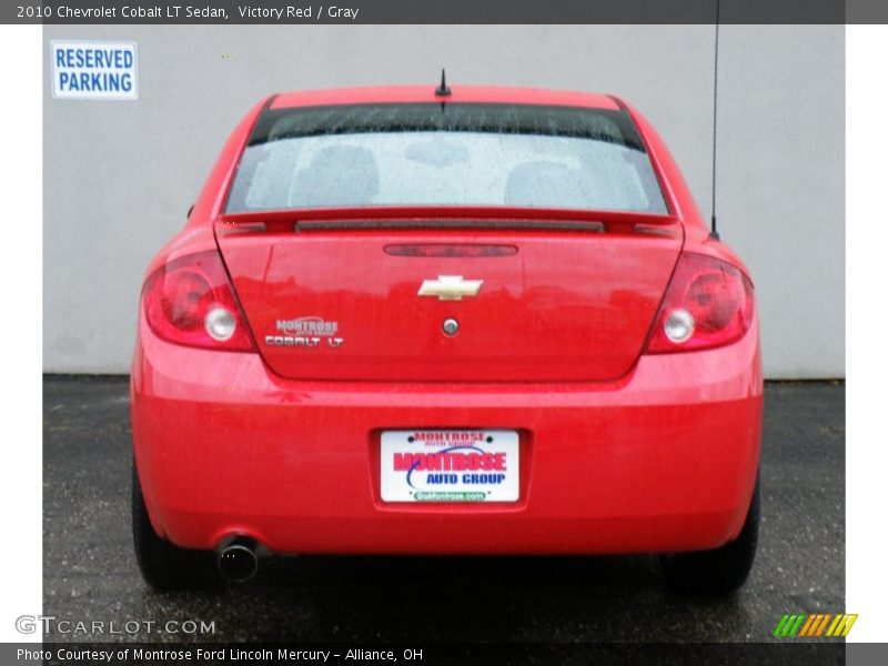 Victory Red / Gray 2010 Chevrolet Cobalt LT Sedan