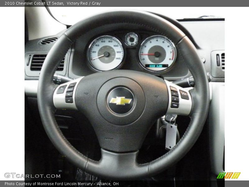 Victory Red / Gray 2010 Chevrolet Cobalt LT Sedan