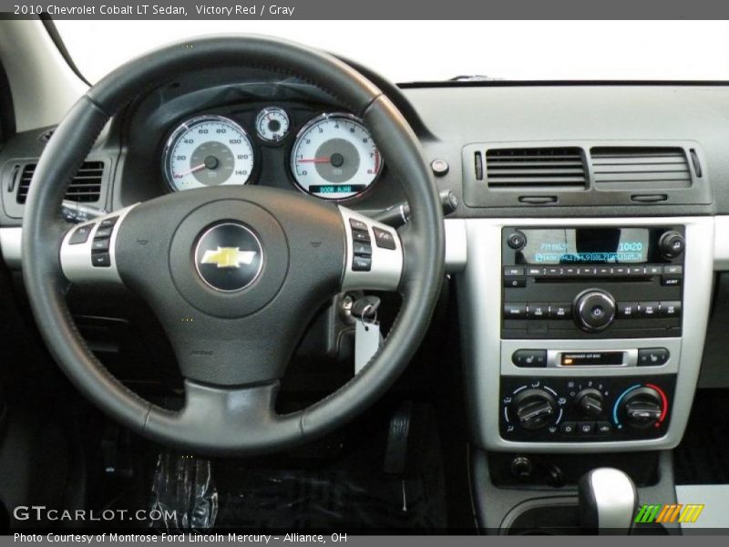 Victory Red / Gray 2010 Chevrolet Cobalt LT Sedan