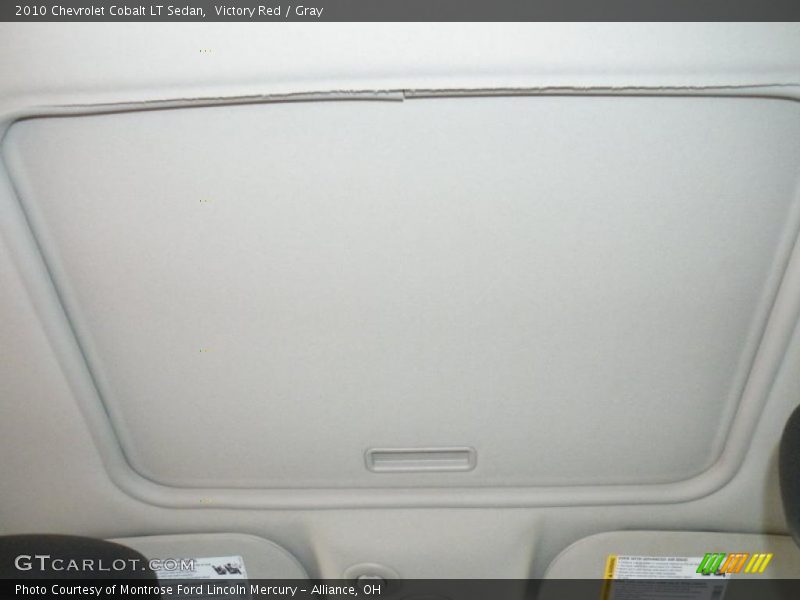 Victory Red / Gray 2010 Chevrolet Cobalt LT Sedan