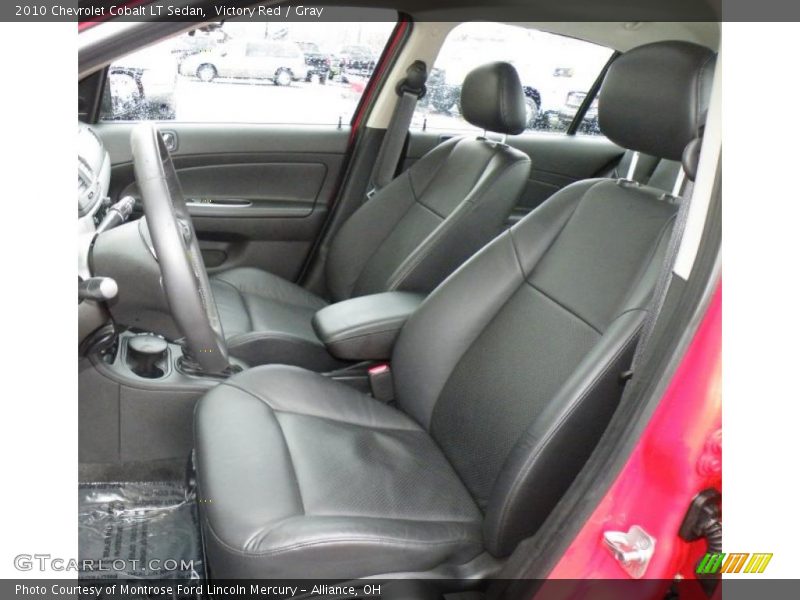 Victory Red / Gray 2010 Chevrolet Cobalt LT Sedan