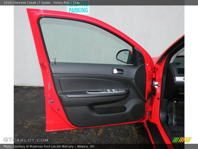 Victory Red / Gray 2010 Chevrolet Cobalt LT Sedan