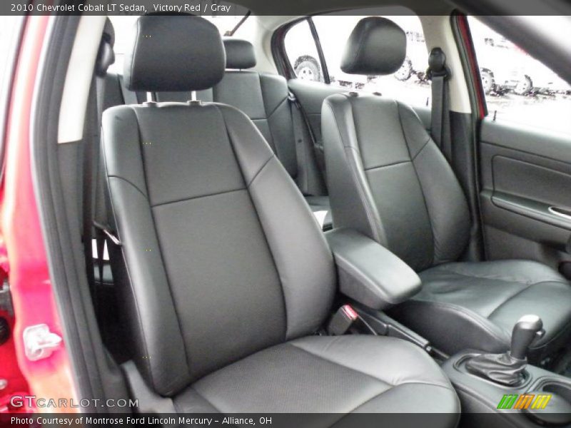 Victory Red / Gray 2010 Chevrolet Cobalt LT Sedan