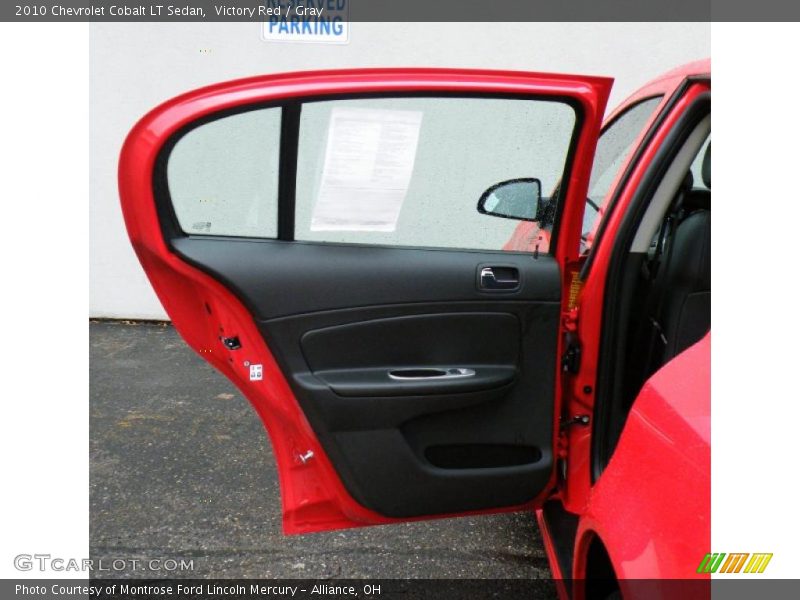 Victory Red / Gray 2010 Chevrolet Cobalt LT Sedan