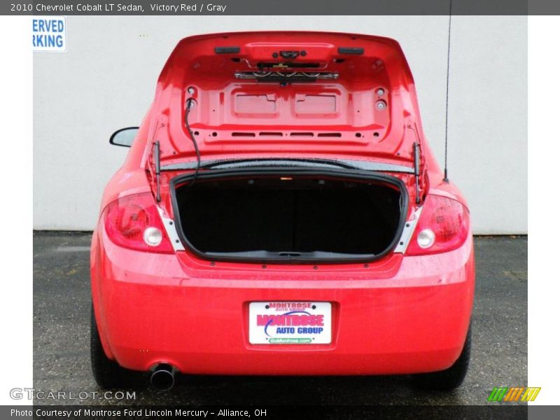 Victory Red / Gray 2010 Chevrolet Cobalt LT Sedan
