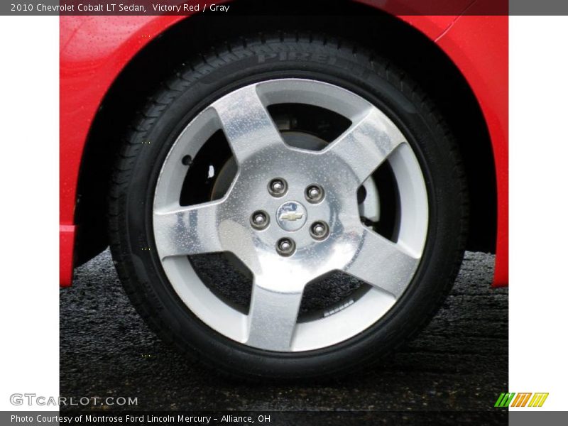 Victory Red / Gray 2010 Chevrolet Cobalt LT Sedan