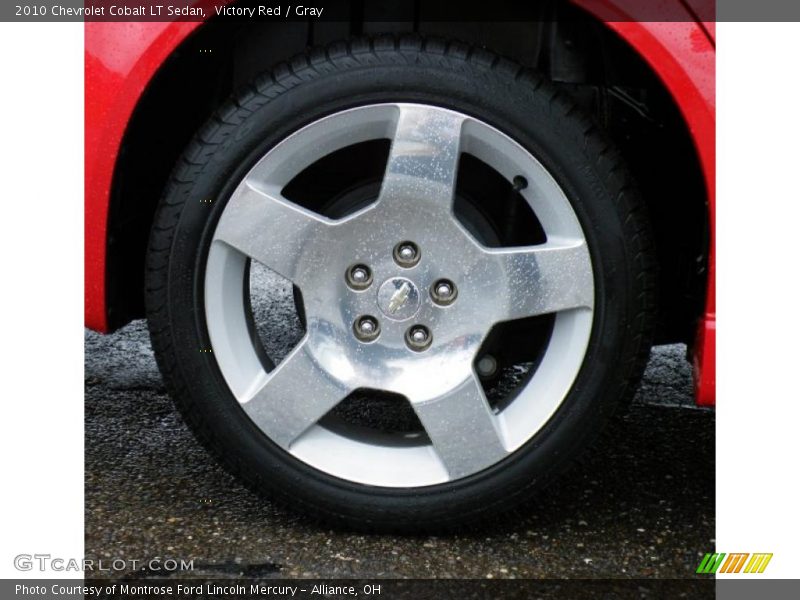 Victory Red / Gray 2010 Chevrolet Cobalt LT Sedan