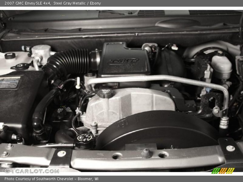 Steel Gray Metallic / Ebony 2007 GMC Envoy SLE 4x4
