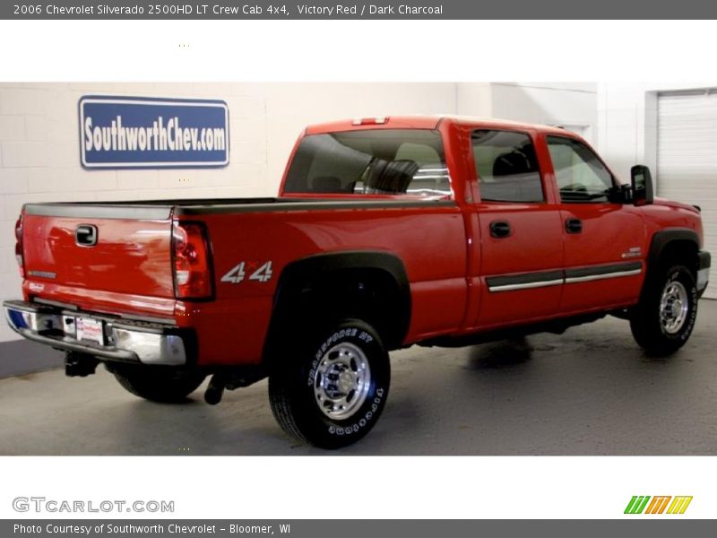 Victory Red / Dark Charcoal 2006 Chevrolet Silverado 2500HD LT Crew Cab 4x4