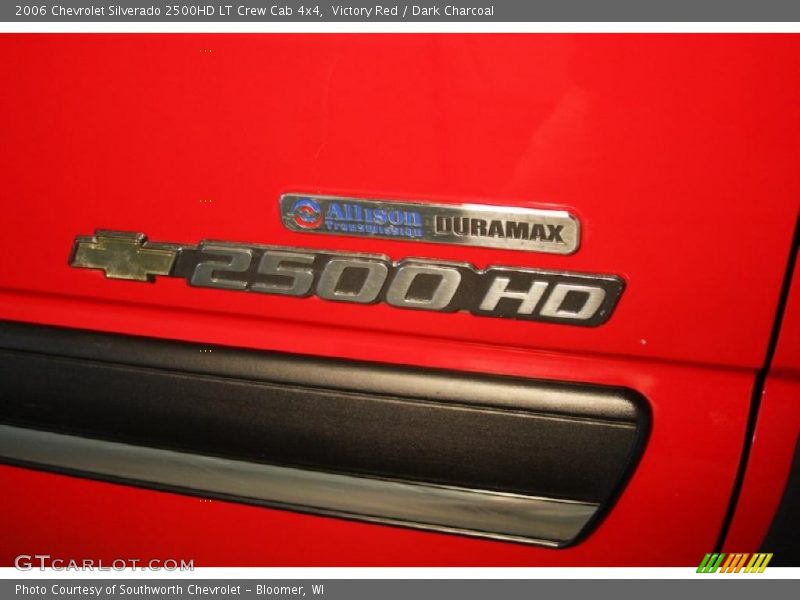 Victory Red / Dark Charcoal 2006 Chevrolet Silverado 2500HD LT Crew Cab 4x4